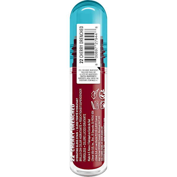 Lipgloss LIP IV Stain 22 Cherry Drenched NYX PROFESSIONAL MAKEUP