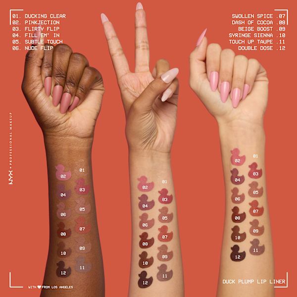 Lipliner Duck Plump 01 Ducking Clear NYX PROFESSIONAL MAKEUP