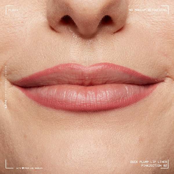 Lipliner Duck Plump 02 Pinkjection NYX PROFESSIONAL MAKEUP