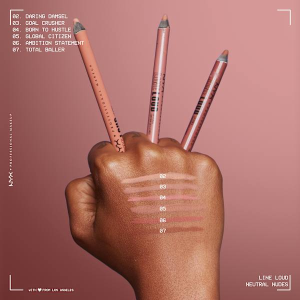 Lipliner Line Loud 03 Goal Crusher  NYX PROFESSIONAL MAKEUP