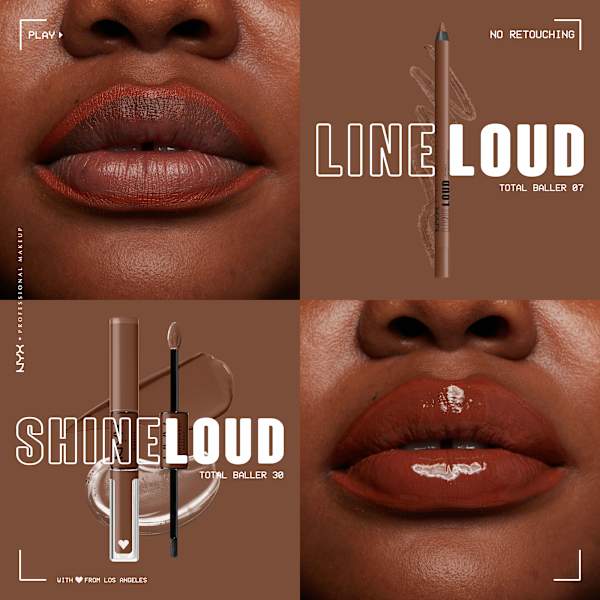 Lipliner Line Loud 07 Total Baller  NYX PROFESSIONAL MAKEUP
