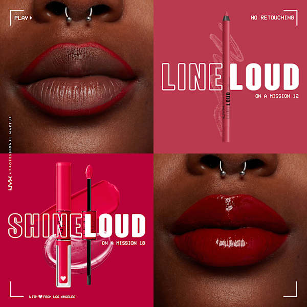 Lipliner Line Loud 12 On A Mission  NYX PROFESSIONAL MAKEUP