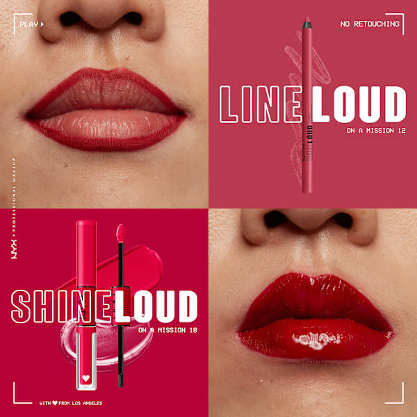 Lipliner Line Loud 12 On A Mission  NYX PROFESSIONAL MAKEUP