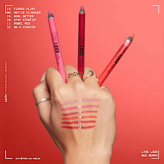 Lipliner Line Loud 13 Fierce Flirt  NYX PROFESSIONAL MAKEUP