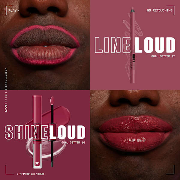Lipliner Line Loud 15 Goal Getter  NYX PROFESSIONAL MAKEUP