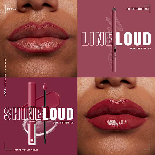 Lipliner Line Loud 15 Goal Getter  NYX PROFESSIONAL MAKEUP