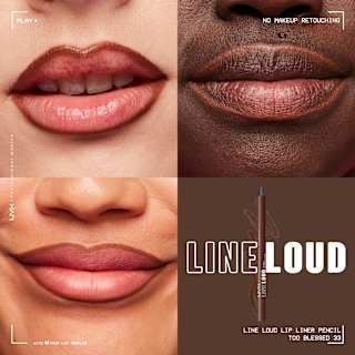 Lipliner Line Loud Longwear 03 Too Blessed NYX PROFESSIONAL MAKEUP