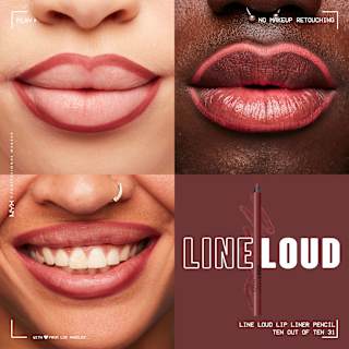 Lipliner Line Loud Longwear  05 Ten Out Of Ten NYX PROFESSIONAL MAKEUP