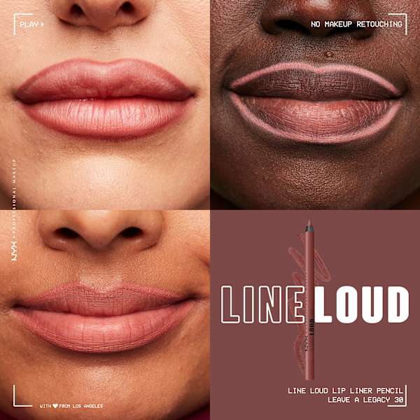 Lipliner Line Loud Longwearl 806 Leave A Legacy NYX PROFESSIONAL MAKEUP