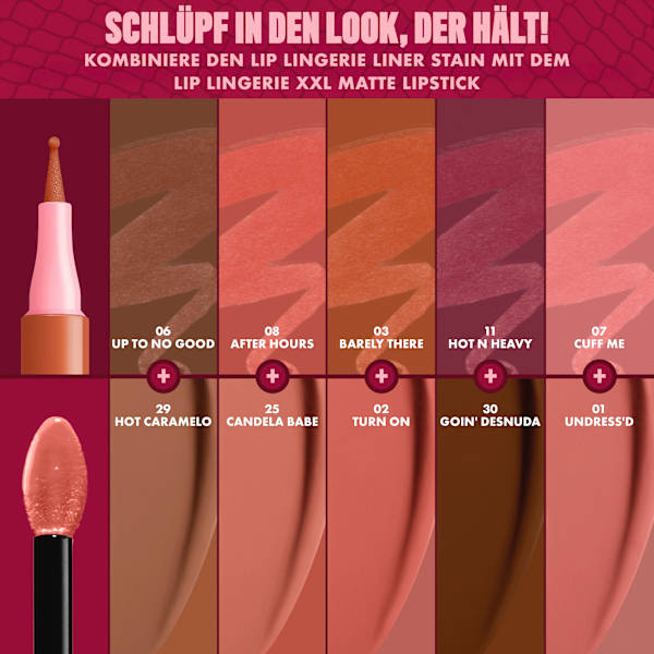 Lipliner Lip Lingerie 02 Stain Naughty Nude NYX PROFESSIONAL MAKEUP