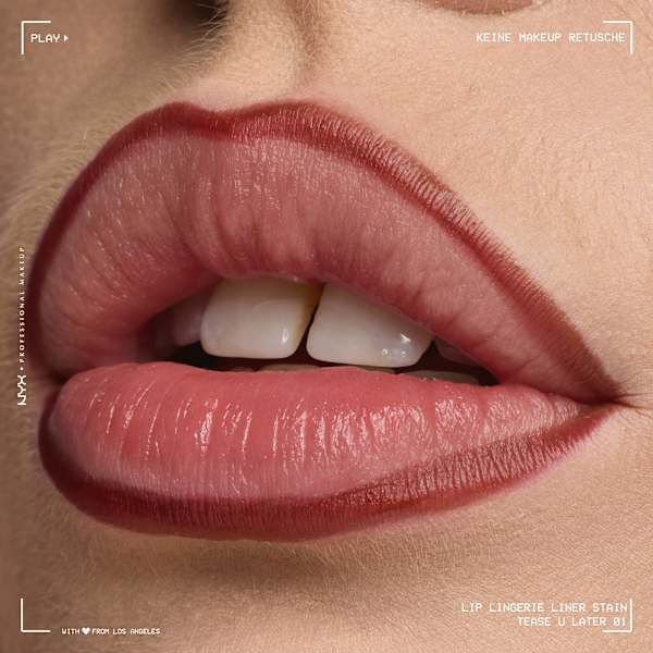Lipliner Lip Lingerie Stain 01 Tease U Later NYX PROFESSIONAL MAKEUP