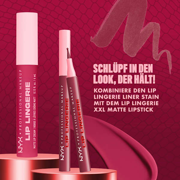 Lipliner Lip Lingerie Stain 01 Tease U Later NYX PROFESSIONAL MAKEUP