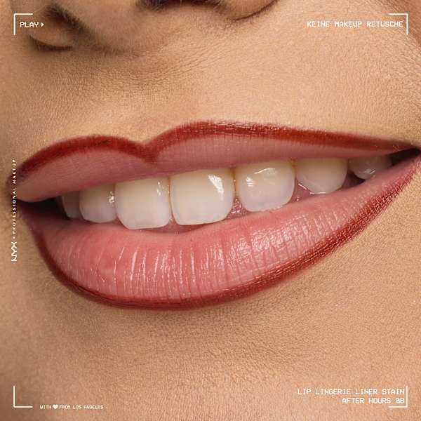 Lipliner Lip Lingerie Stain 08 After Hour NYX PROFESSIONAL MAKEUP