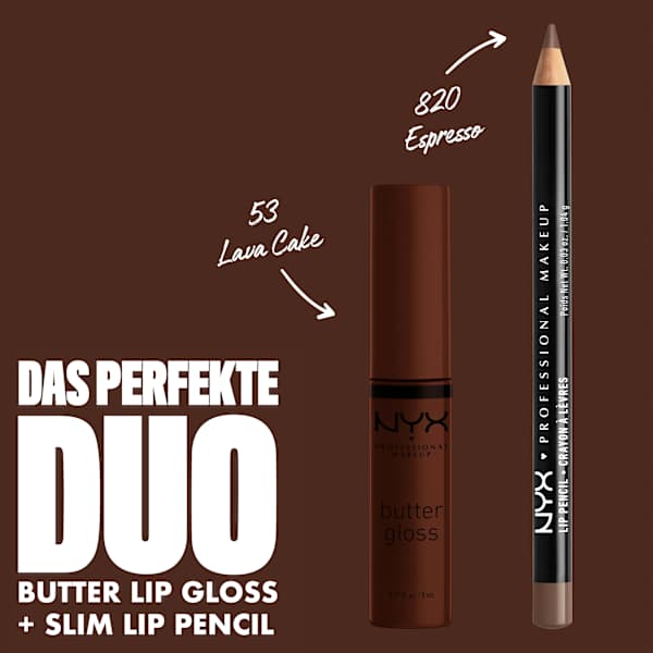 Lipliner Slim 820 Espresso  NYX PROFESSIONAL MAKEUP