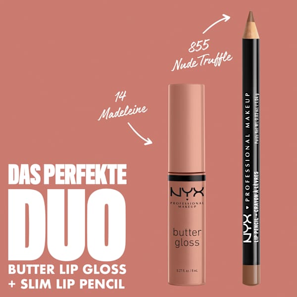 Lipliner Slim 855 Nude Truffle NYX PROFESSIONAL MAKEUP