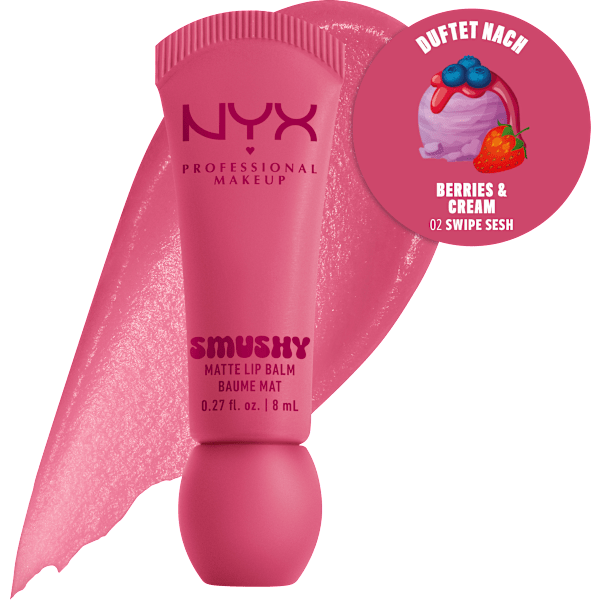 Lippenbalsam Smushy Matte 02 Swipe Sesh NYX PROFESSIONAL MAKEUP