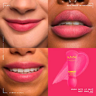 Lippenbalsam Smushy Matte 03 Sweet Smack  NYX PROFESSIONAL MAKEUP