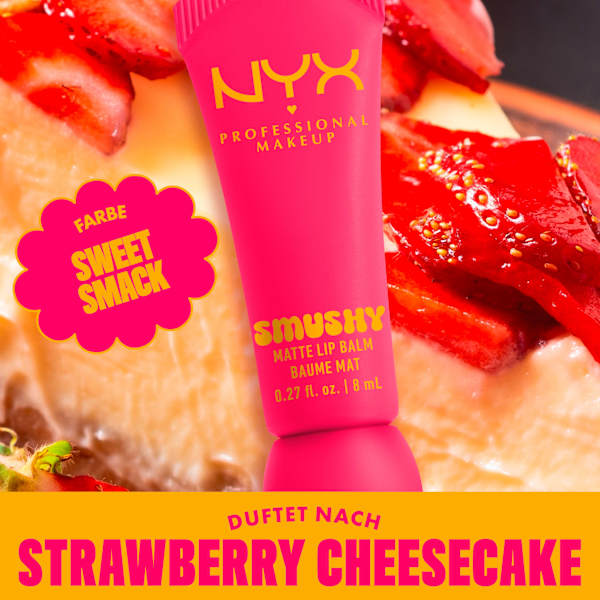 Lippenbalsam Smushy Matte 03 Sweet Smack  NYX PROFESSIONAL MAKEUP
