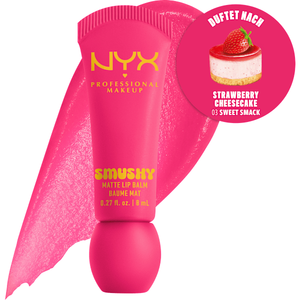 Lippenbalsam Smushy Matte 03 Sweet Smack  NYX PROFESSIONAL MAKEUP