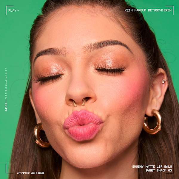 Lippenbalsam Smushy Matte 03 Sweet Smack  NYX PROFESSIONAL MAKEUP