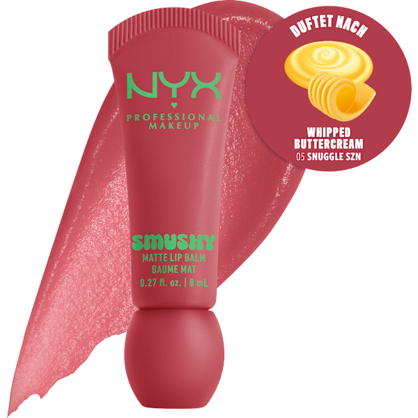 Lippenbalsam Smushy Matte 05 Snuggle SZN NYX PROFESSIONAL MAKEUP