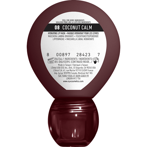 Lippenmaske Smushy SOS Hydratig 08 Coconut Calm NYX PROFESSIONAL MAKEUP