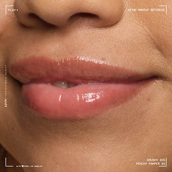 Lippenmaske Smushy SOS Hydrating 03 Peachy Pamper NYX PROFESSIONAL MAKEUP
