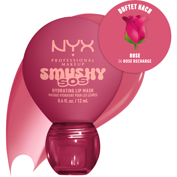 Lippenmaske Smushy SOS Hydrating 06 Rose Recharge NYX PROFESSIONAL MAKEUP