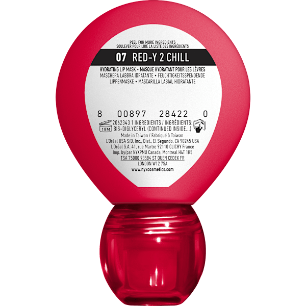 Lippenmaske Smushy SOS Hydrating 07 Red-Y 2 Chill NYX PROFESSIONAL MAKEUP