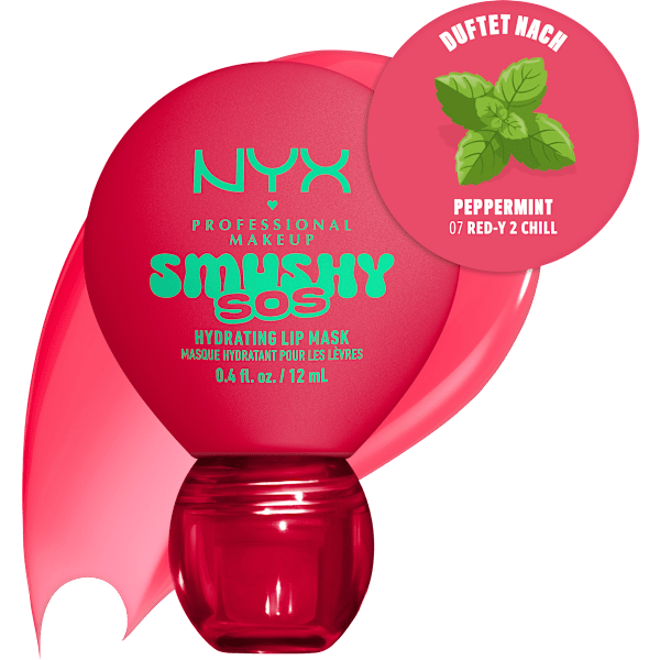 Lippenmaske Smushy SOS Hydrating 07 Red-Y 2 Chill NYX PROFESSIONAL MAKEUP