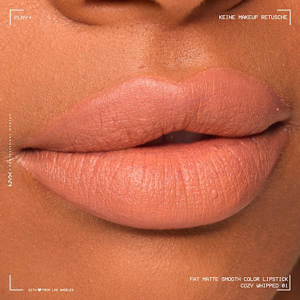 Lippenstift Fat Matte Smooth 01 Cozy Whipped NYX PROFESSIONAL MAKEUP