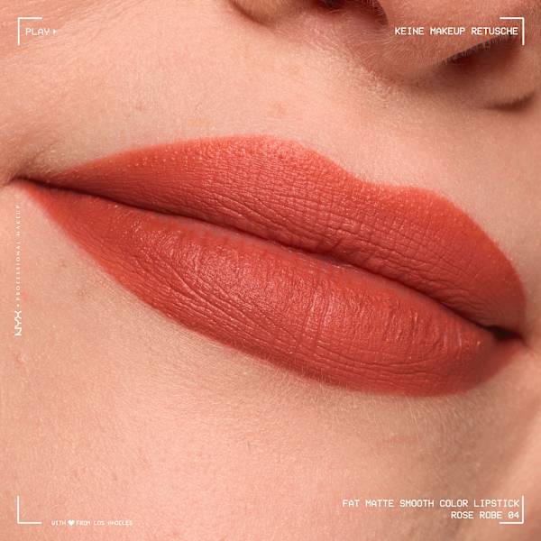 Lippenstift Fat Matte Smooth 04 Rose Robe NYX PROFESSIONAL MAKEUP