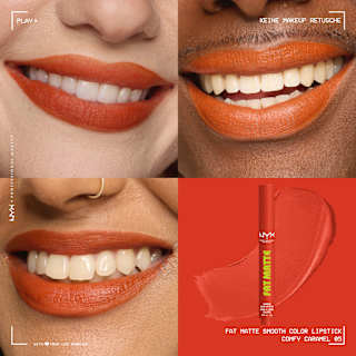 Lippenstift Fat Matte Smooth 05 Comfy Caramel NYX PROFESSIONAL MAKEUP