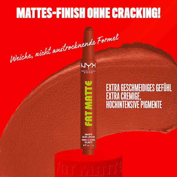 Lippenstift Fat Matte Smooth 06 Beary Nude NYX PROFESSIONAL MAKEUP