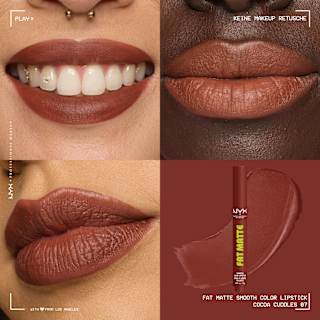 Lippenstift Fat Matte Smooth 07 Cocoa Cuddles NYX PROFESSIONAL MAKEUP