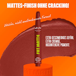 Lippenstift Fat Matte Smooth 07 Cocoa Cuddles NYX PROFESSIONAL MAKEUP