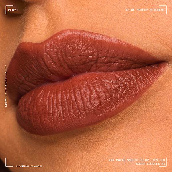 Lippenstift Fat Matte Smooth 07 Cocoa Cuddles NYX PROFESSIONAL MAKEUP
