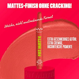 Lippenstift Fat Matte Smooth 09 Mauve Cloud NYX PROFESSIONAL MAKEUP