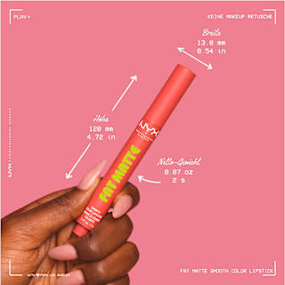 Lippenstift Fat Matte Smooth 11 Pink Puff NYX PROFESSIONAL MAKEUP
