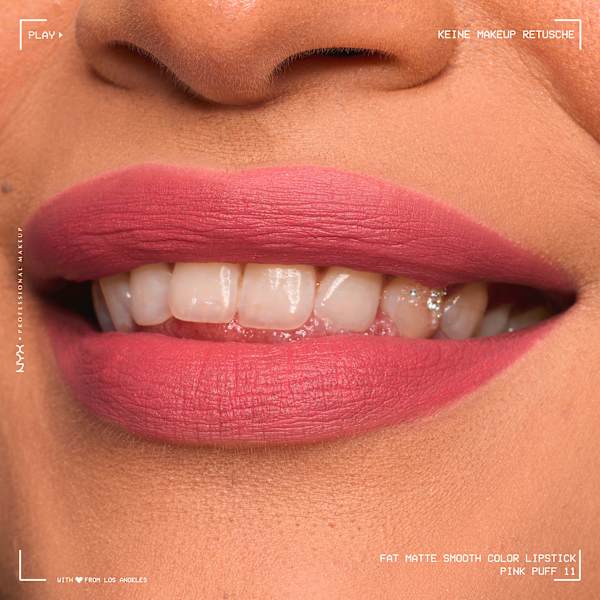 Lippenstift Fat Matte Smooth 11 Pink Puff NYX PROFESSIONAL MAKEUP