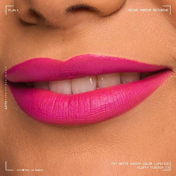 Lippenstift Fat Matte Smooth 13 Fluffy Fuchsia NYX PROFESSIONAL MAKEUP