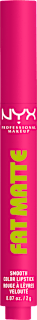 Lippenstift Fat Matte Smooth 13 Fluffy Fuchsia NYX PROFESSIONAL MAKEUP