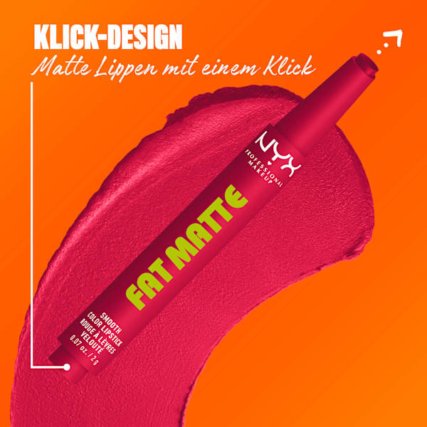 Lippenstift Fat Matte Smooth 14 Hibiscus Hug NYX PROFESSIONAL MAKEUP