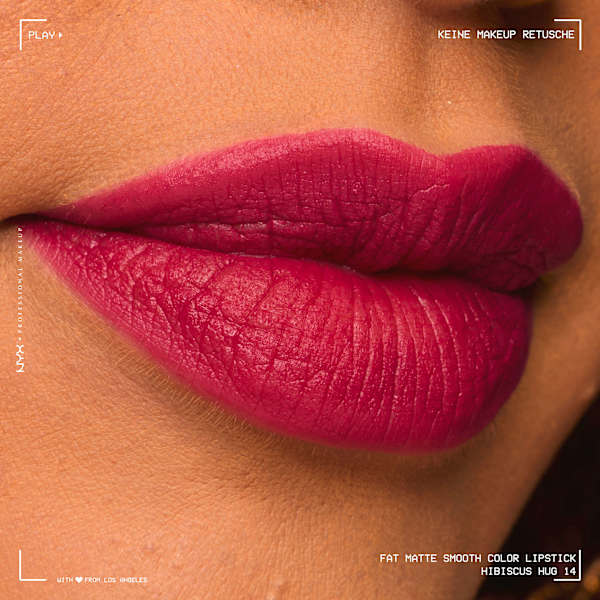 Lippenstift Fat Matte Smooth 14 Hibiscus Hug NYX PROFESSIONAL MAKEUP