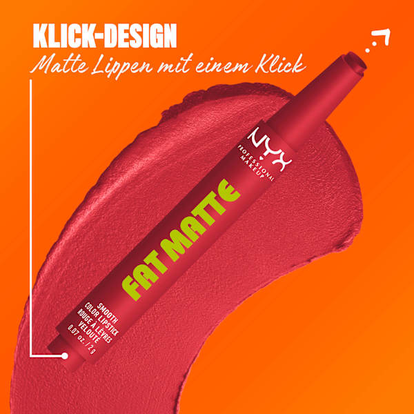 Lippenstift Fat Matte Smooth 16 Plushin' Plum NYX PROFESSIONAL MAKEUP