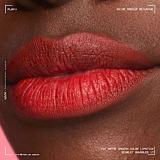 Lippenstift Fat Matte Smooth 17 Scarlet Snuggles NYX PROFESSIONAL MAKEUP