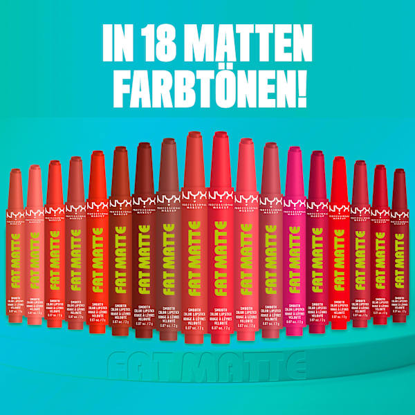 Lippenstift Fat Matte Smooth 18 Berry Smooth NYX PROFESSIONAL MAKEUP