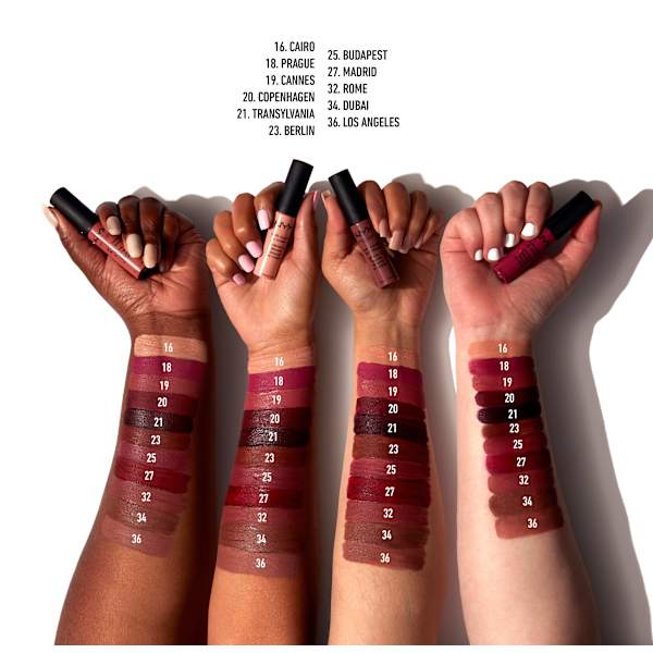 Lippenstift Soft Matte Cream 25 Budapest NYX PROFESSIONAL MAKEUP
