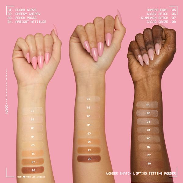 Loses Puder Wonder Snatch 04 Apricot Attitude NYX PROFESSIONAL MAKEUP