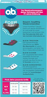 Periodenunterwäsche Slip schwarz Gr. M/L o.b.